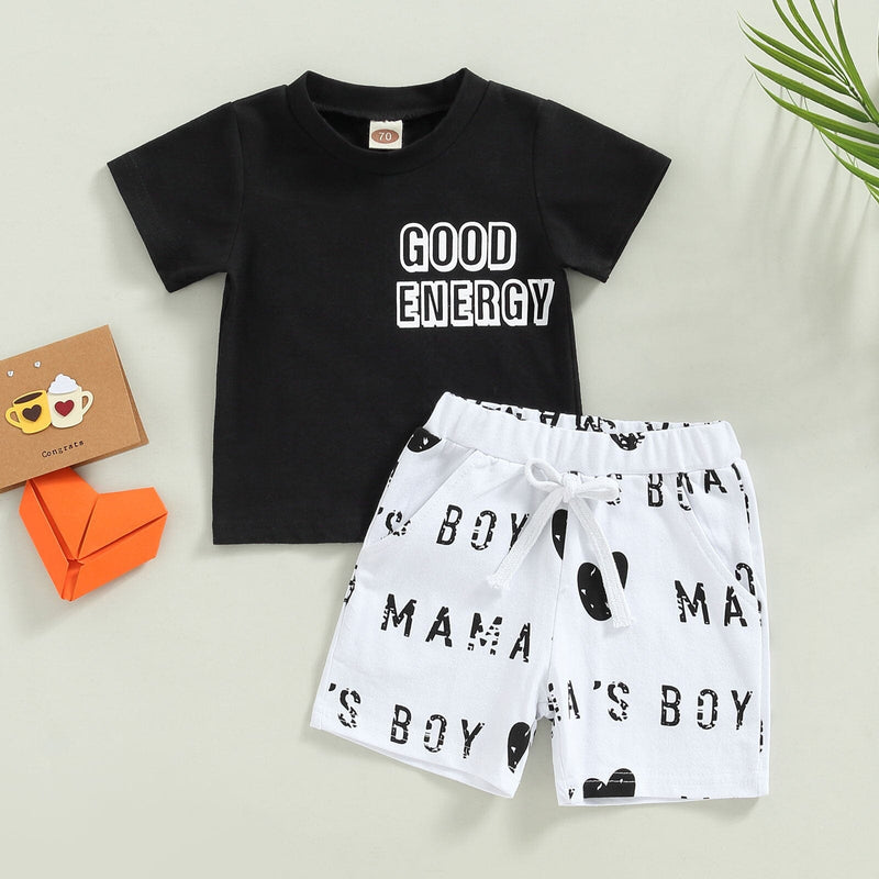 Conjunto Infantil Masculino "Boa Energia"