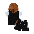 Conjunto Infantil Masculino Cadarço com Capuz