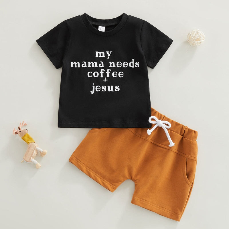 Conjunto Infantil Masculino Frases