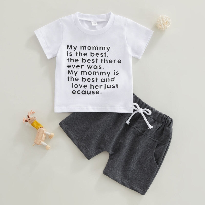 Conjunto Infantil Masculino Frases