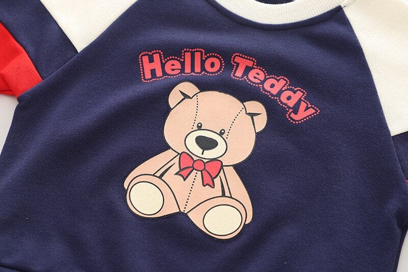 Conjunto Infantil Masculino Hello Teddy