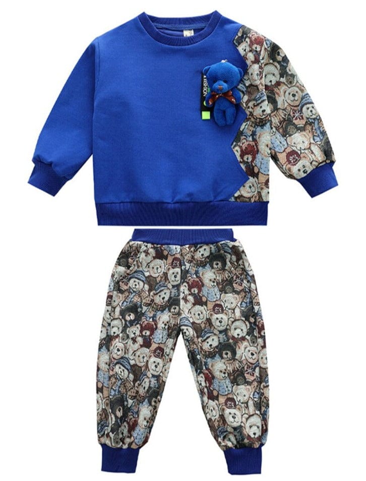 Conjunto Infantil Masculino Pingente Ursinho