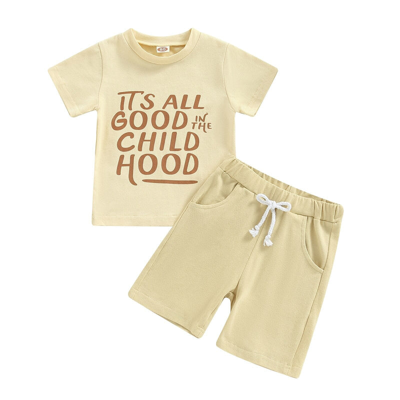 Conjunto Infantil Masculino Verão