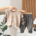 Conjunto Infantil Masculino Xadrez Ursinho