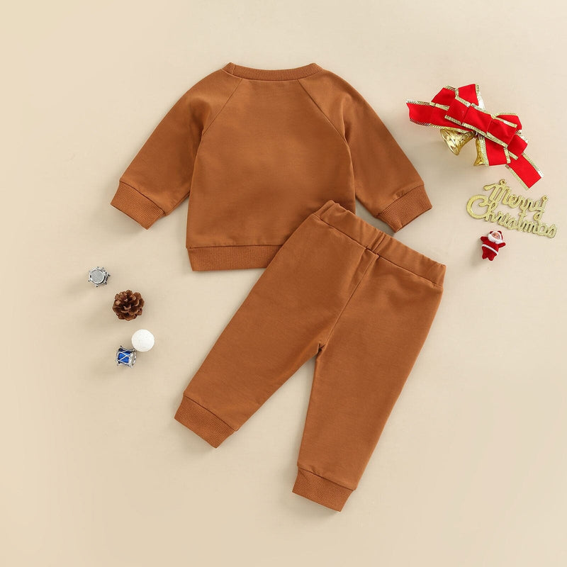 Conjunto Infantil Rena de Natal