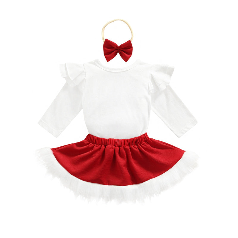 Conjunto Vermelho e Branco