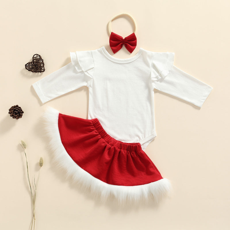 Conjunto Vermelho e Branco