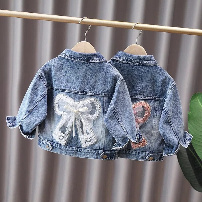 Jaqueta Jeans Infantil Estilo