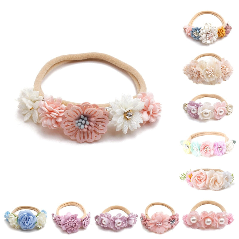 Tiara Infantil Florzinhas