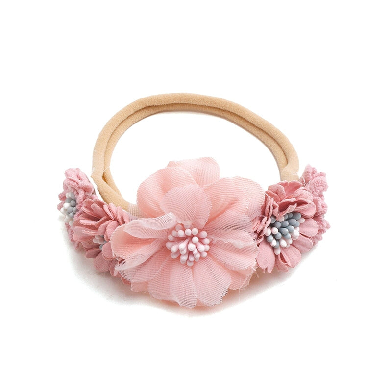 Tiara Infantil Florzinhas