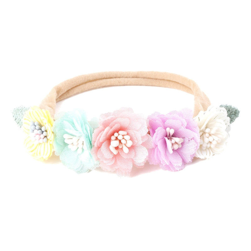 Tiara Infantil Florzinhas