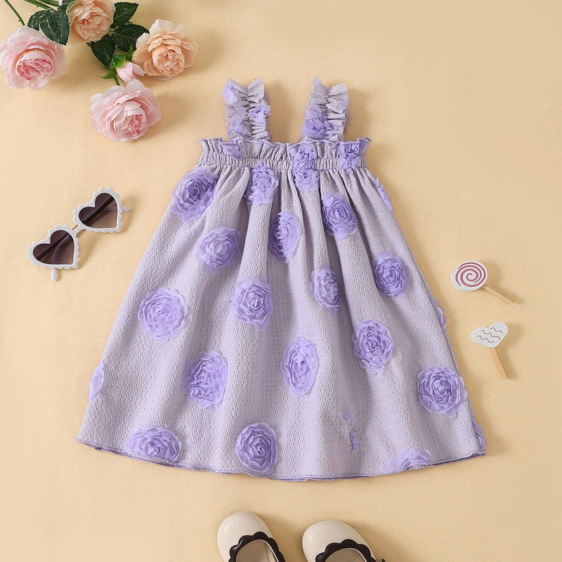 Vestido Infantil Alçinha  Flor