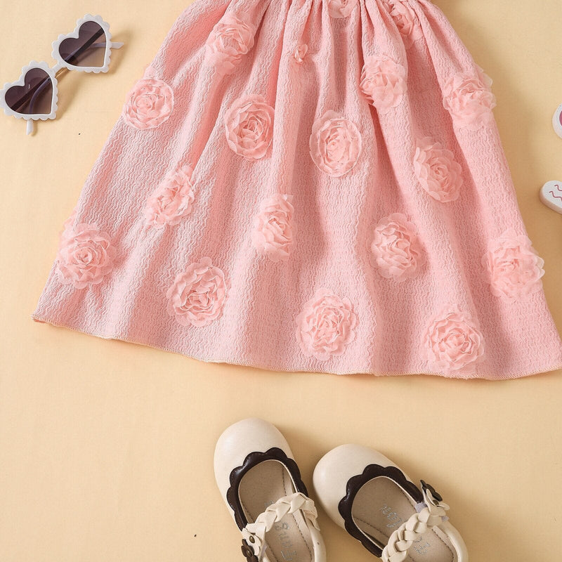 Vestido Infantil Alçinha  Flor