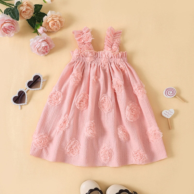 Vestido Infantil Alçinha  Flor