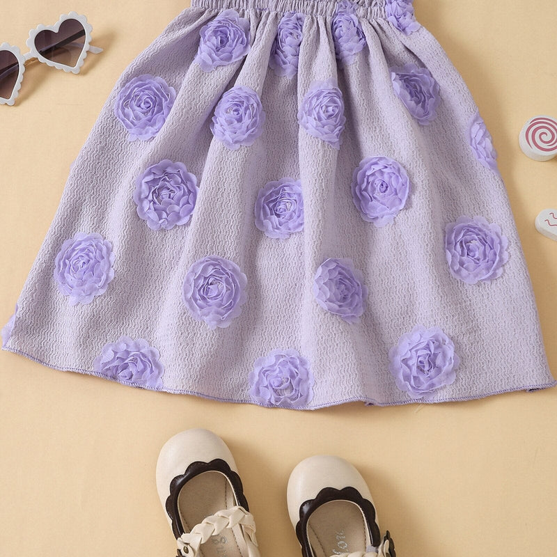 Vestido Infantil Alçinha  Flor