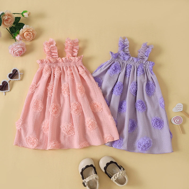 Vestido Infantil Alçinha  Flor