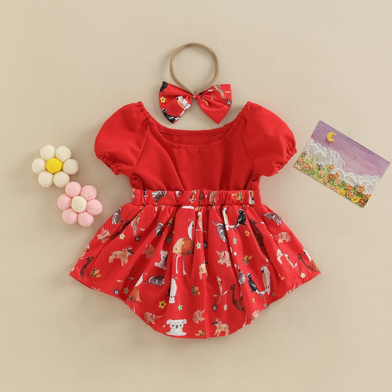 Vestido Infantil Animais