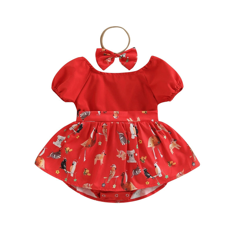 Vestido Infantil Animais