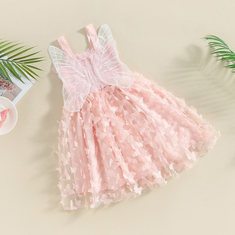 Vestido Infantil Borboletas