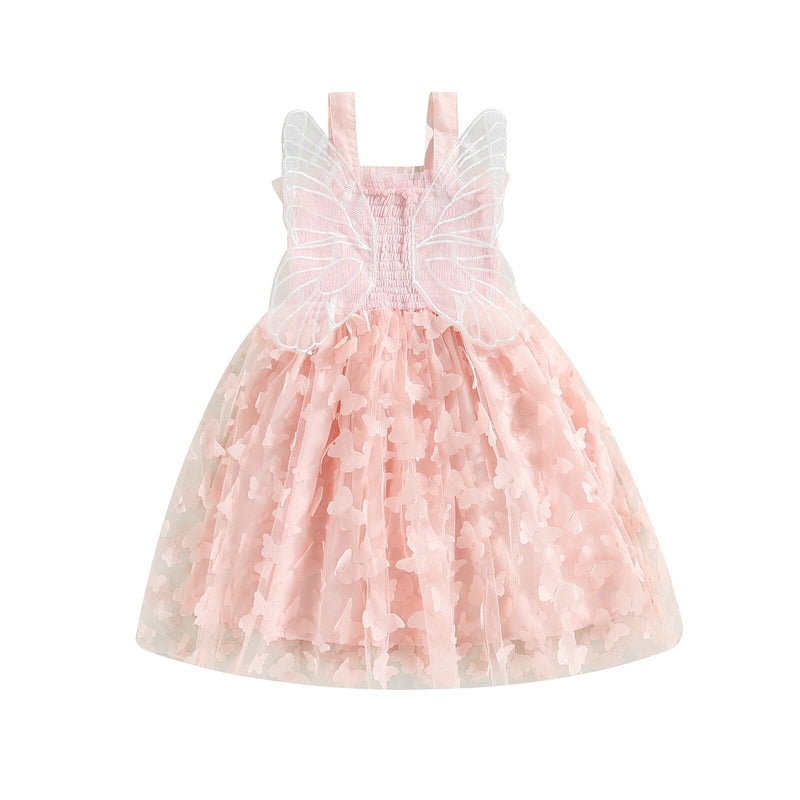 Vestido Infantil Borboletas