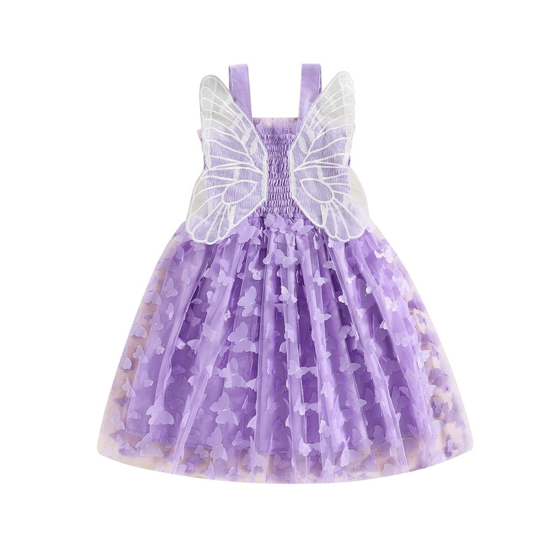 Vestido Infantil Borboletas