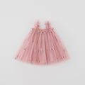 Vestido Infantil Borboletinhas Tule