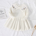 Vestido Infantil Bordado Florzinhas