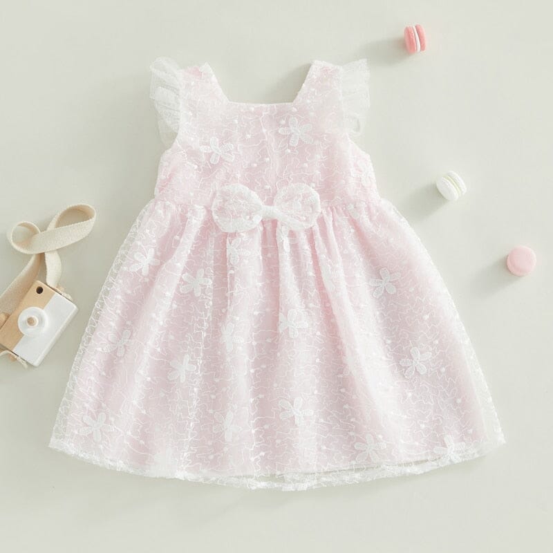 Vestido Infantil Detalhes e Laço