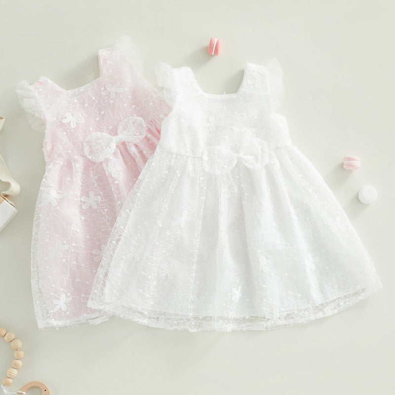 Vestido Infantil Detalhes e Laço