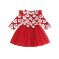 Vestido Infantil Natal Alegre