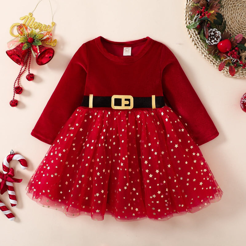 Vestido Infantil Natal Encantado