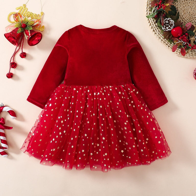 Vestido Infantil Natal Encantado