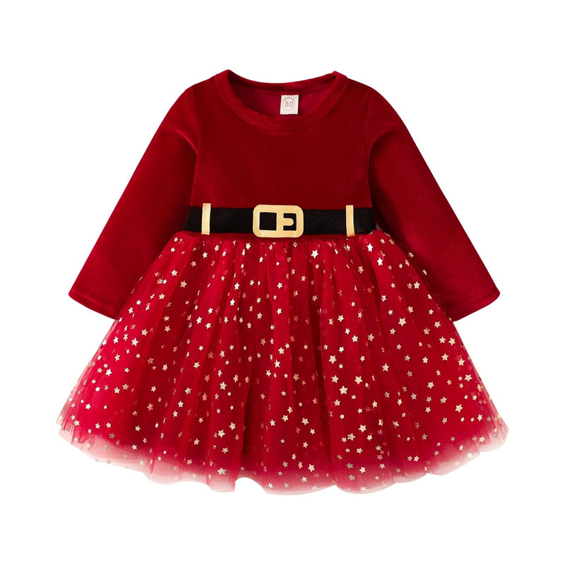 Vestido Infantil Natal Encantado