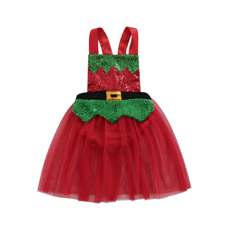 Vestido Infantil Natalino