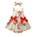 Vestido Infantil Noelzinho + Faixa