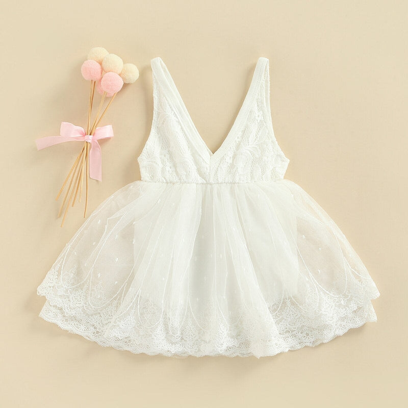 Vestido Infantil Renda