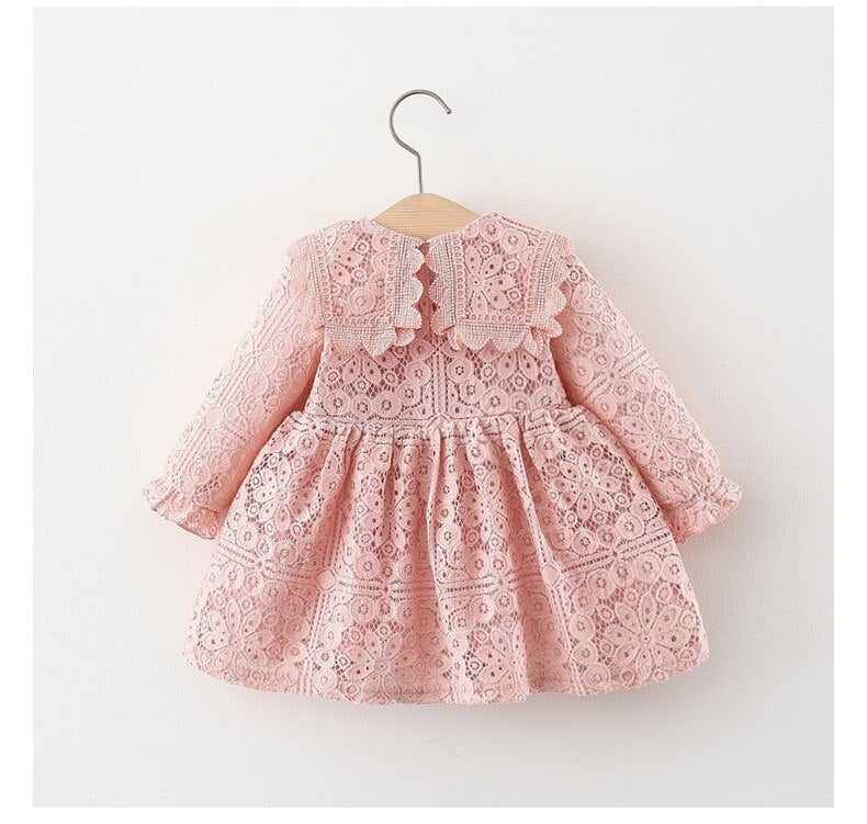 Vestido Infantil Rendado