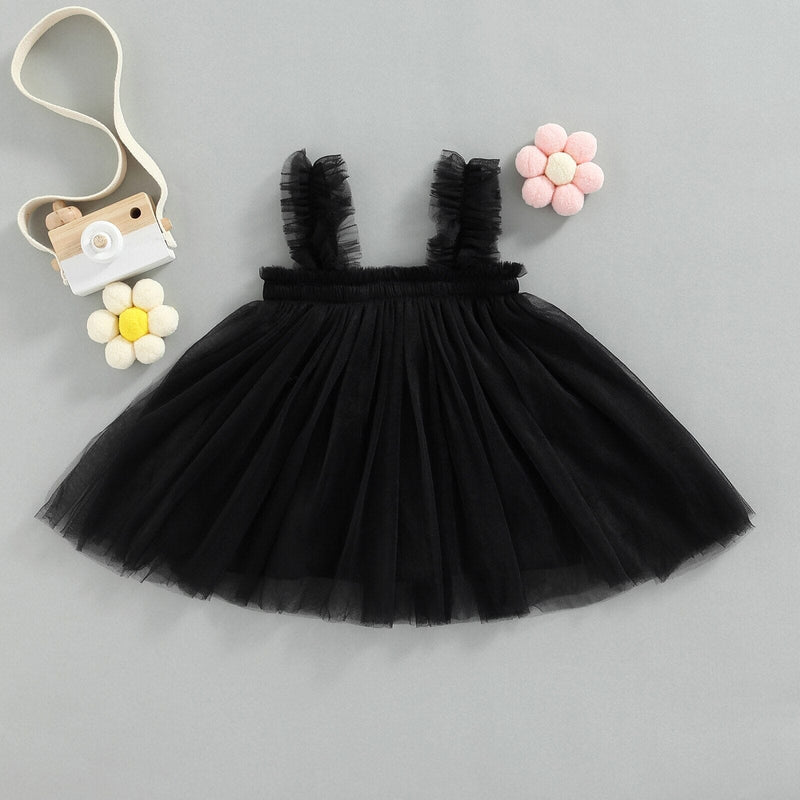 Vestido Infantil Tule Alcinha