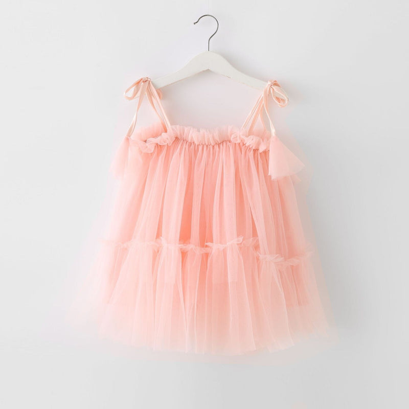 Vestido Infantil Tule Alcinha