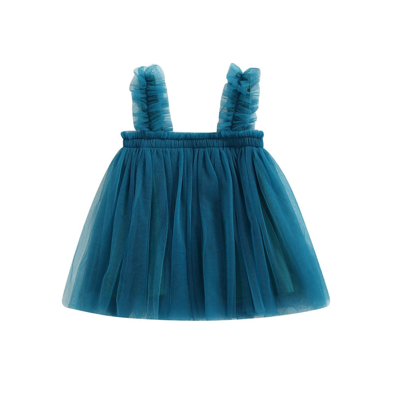 Vestido Infantil Tule Alcinha