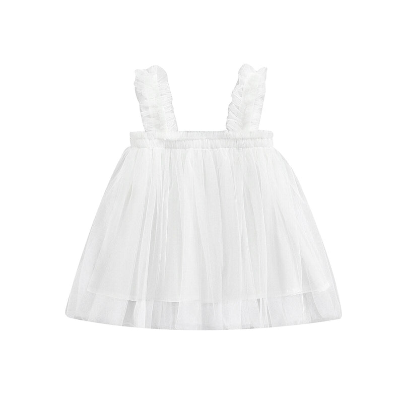 Vestido Infantil Tule Alcinha