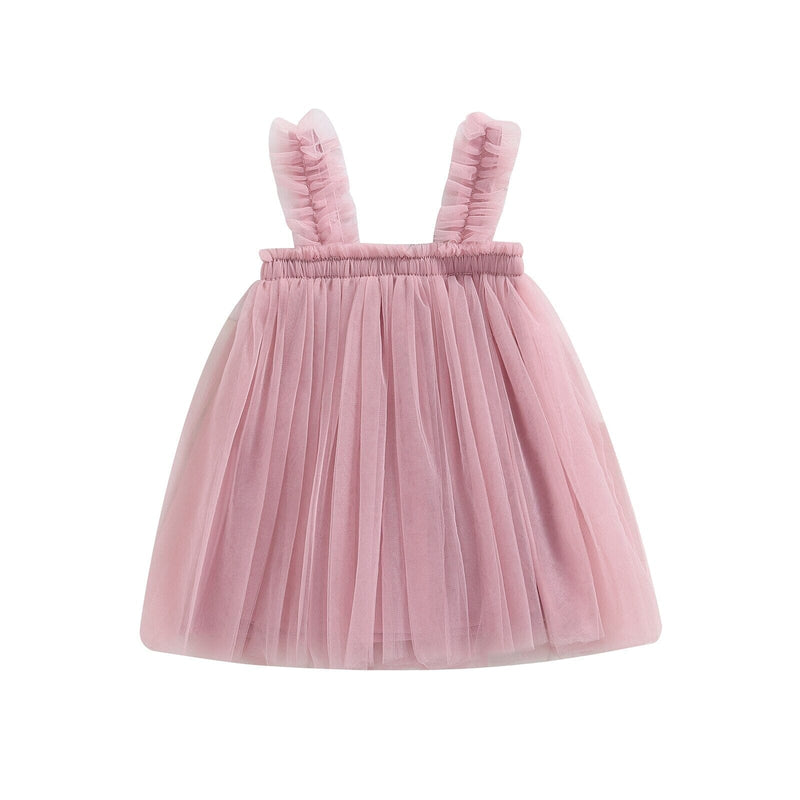 Vestido Infantil Tule Alcinha