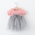 Vestido Infantil Tule Estrelas