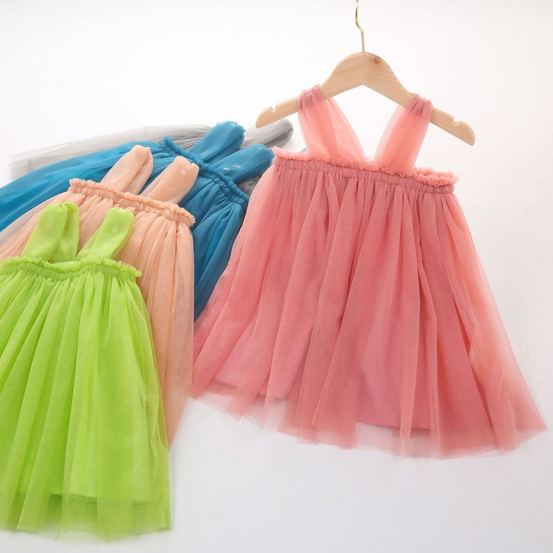 Vestido Infantil Tule